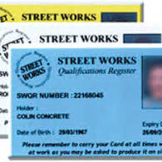 Full UK Street Works Operative or Supervisor Image