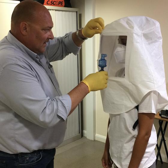 Face Fit Testing Image