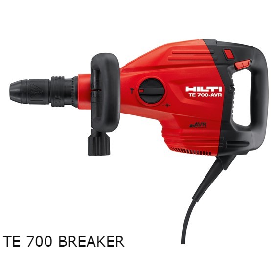 Hilti rock deals breaker