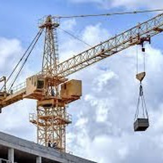 Tower or Pedestrian Crane Image